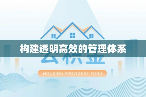 利津构建透明高效的管理体系