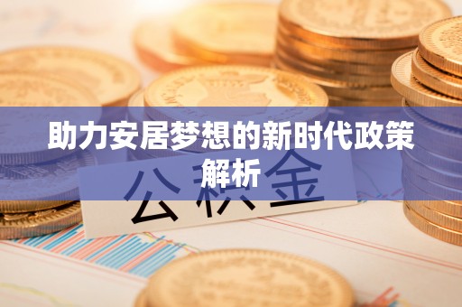 利津助力安居梦想的新时代政策解析
